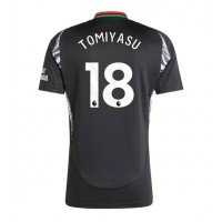 Maglie da calcio Arsenal Takehiro Tomiyasu #18 Seconda Maglia 2024-25 Manica Corta